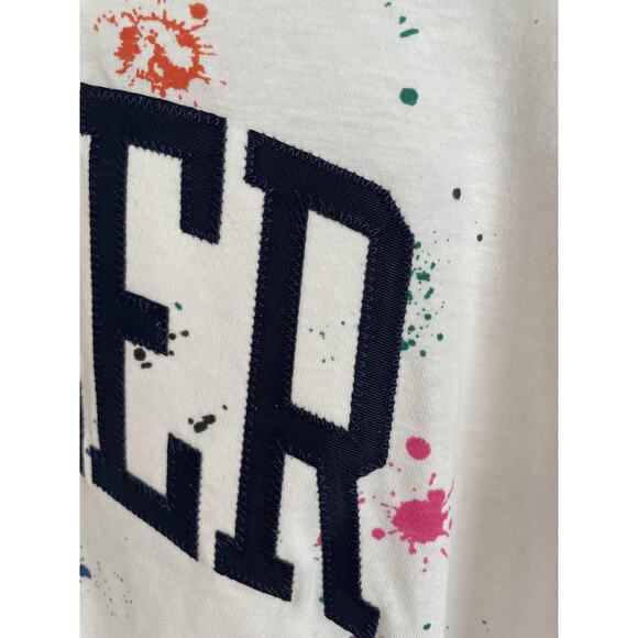 Champion Butler Bulldogs Shirt Womens Large Embroidered Paint Splatter NCAA NEW - Picture 3 of 9